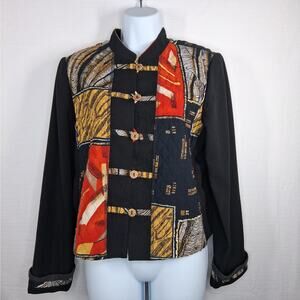 Nancy Bolen Petites City Girl Art to Wear Jacket Women's Medium Nothing Matches